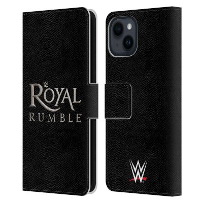 Head Case Designs Officially Licensed WWE Royal Rumble The Shows Leather Wallet Case Compatible with Apple iPhone 15