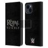 Head Case Designs Officially Licensed WWE Royal Rumble The Shows Leather Wallet Case Compatible with Apple iPhone 15 view 1