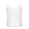 Agoky Girls Shiny Metallic Ballet Dance Tank Tops Sleeveless Jazz Hip Hop Dance Tops Latin Dance Costume Ballerina Dancewear White C 8 Years view 2