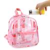 CAMTOP Clear Backpack for Stadium Events Approved Women Girls, Small Clear Bag for Concert, Work, Sporting Festival, Water Resistant Transparent Bag for School view 2