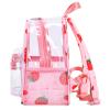 CAMTOP Clear Backpack for Stadium Events Approved Women Girls, Small Clear Bag for Concert, Work, Sporting Festival, Water Resistant Transparent Bag for School view 3