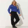 Allegra K Mesh Sheer Jacket for Women Long Sleeve Hoodie Zipper Up Lightweight Casual Outwear Night Out Party Outfit X-Small Blue view 3