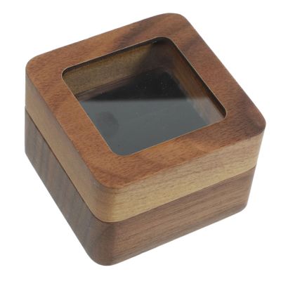 5pcs Box ring holder for wedding ceremony ring storage holder wedding storage case s engagement case man box packing Wooden