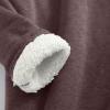 hlysgo Women Fall Fashion Fleece Sweatshirts Long Sleeve Comfort Pullover Tops Plush Warm Winter Fuzzy Blouses view 2