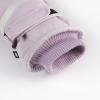 LaBdip Ski Gloves, Warm and Windproof Gloves, Plus Velvet Thickening, Suitable for Outdoor Daily use for Men and Women  RoundLabelFemale-LightGrey view 4