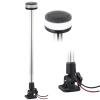 CLGMarine Stern Lights,Navigation Lights,Led All Around Anchor Light,Folding Base,USCG Certified 2NM, For Boat,Yacht,Pontoon,Fishing Boat 24 Inches view 1