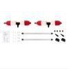 EEYBLAEEY Marine Kayak Outrigger Stabilizer,Kayak Floating Barrels,Canoe PVC Outrigger Arms Standing Stabilizer System,Water Kayak Floats Buoy view 3
