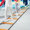 Syrisora Agility Ladder Spring Steel Exercise Sensitivity Improve Coordination Speed Training Exercise Ladders for Kids (8 Rungs) view 3