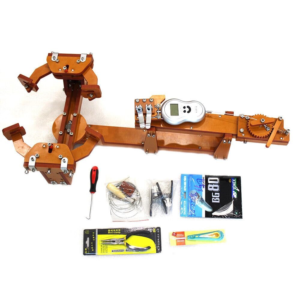 Winch Type Personal DIY Badminton Racket stringing Machine Pulling Threading