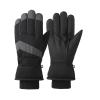 LaBdip Ski Gloves, Warm and Windproof Gloves, Plus Velvet Thickening, Suitable for Outdoor Daily use for Men and Women  Men'sCheckBlack view 1