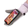 LaBdip Ski Gloves, Warm and Windproof Gloves, Plus Velvet Thickening, Suitable for Outdoor Daily use for Men and Women  Men'sCheckBlack view 4