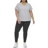 Calvin Klein Performance Women's Performance Soft, Pearl Grey Heather, 3X view 1