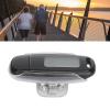 Pedometer for Walking, Accurate Simple Step Counter with Large Digital Display, USB Rechargeable Portable Step Clip on for Seniors (Black) view 4