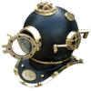 Antique Black Diving Helmet Scuba Brass Navy Morse Deep Sea Divers Marine Boston Hallowee Gift view 1
