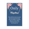 SANNYRA Angelina Name Necklace Personalized, Silver Plated Customized Nameplate Necklace Jewelry Gifts for Women view 1