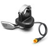HUDAMZKY EBike Thumb Throttle 24V,36V,48V,52V,60V 108X-2 Left Thumb Throttle Speed Control 3 Pin Waterproof/SM Connector for Electric Scooters and E-Bike view 1