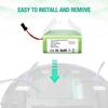 SSCYHT 14.4V 2600mAh 2800mAh 3000mAh 3500mAh Replacement Lithium Battery Rechargeable Sweeping Robot Vacuum Cleaner Battery 14.4V Spare Li-ion Battery,14.4v2600mah view 3