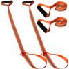 Adnee 4 Pack Deer Drag and Harness - 4.9ft Deer Drags Rope for Hunting Gear- Reflective Deer Safety Hunting Accessories with Comfort Grip Handle for Man view 1