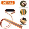 Adnee 4 Pack Deer Drag and Harness - 4.9ft Deer Drags Rope for Hunting Gear- Reflective Deer Safety Hunting Accessories with Comfort Grip Handle for Man view 3