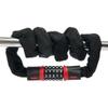 QIYUDS Bike Chain Lock, 5 Digit Combination Heavy Duty Anti Theft Bicycle Chain Lock, Portable Security Resettable Bike Locks for Scooter, Motorcycle, Door view 1