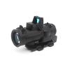 ZTFSETD Riflescope 1x-4x Fixed Dual Purpose Scope Red Illuminated with Red Dot Sight view 3