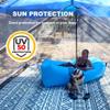 ALPHA CAMP 13 x 9 Ft Screen Tent Screen House Room Camping Tent Outdoor Mesh Net Wall Camping Canopy Sun Shade Tent Shelter Gazebos for Backyard Patios Outdoor Beach Camping Hiking Parties Activities view 3