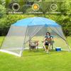 ALPHA CAMP 13 x 9 Ft Screen Tent Screen House Room Camping Tent Outdoor Mesh Net Wall Camping Canopy Sun Shade Tent Shelter Gazebos for Backyard Patios Outdoor Beach Camping Hiking Parties Activities view 4