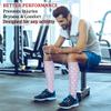 CHARMKING Compression Socks for Women & Men (8 Pairs) 15-20 mmHg Graduated Copper Support Socks are Best for Pregnant, Nurses - Boost Performance, Circulation, Knee High & Wide Calf (L/XL, Multi 58) view 3