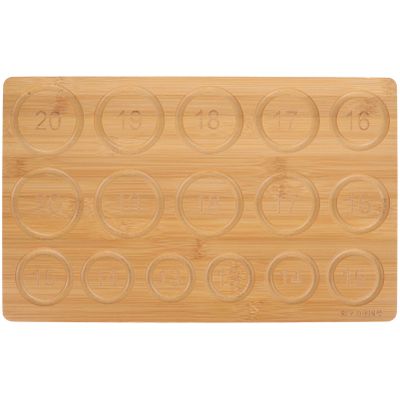EXCEART Bead Design Board for Jewelry Making Beading Tray Slots for Bracelets and Necklaces for Crafting and Organizing Beads Jewelry Design Tool