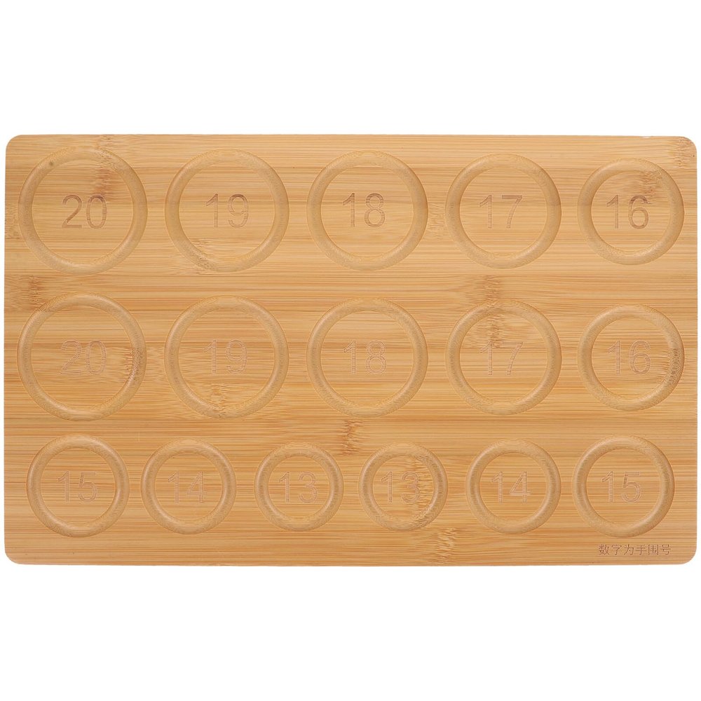 EXCEART Bead Design Board for Jewelry Making Beading Tray Slots for Bracelets and Necklaces for Crafting and Organizing Beads Jewelry Design Tool