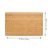 EXCEART Bead Design Board for Jewelry Making Beading Tray Slots for Bracelets and Necklaces for Crafting and Organizing Beads Jewelry Design Tool view 4