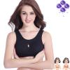 lunhaifi Plus Size - Anti-Sagging Wirefree Bra, Oversized Wireless Anti-Sag Bra, Fitness Yoga Sports Support Bra (Black,6XL) view 1