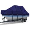 900D T Top Boat Cover -Heavy Duty Waterproof Trailerable Center Console Boat Cover fits for 22-24' Long, Beam Width Up to 108", Navy view 1