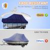 900D T Top Boat Cover -Heavy Duty Waterproof Trailerable Center Console Boat Cover fits for 22-24' Long, Beam Width Up to 108", Navy view 4