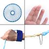 Lawaia fishing net with flying disc shrimp net 4FT/5FT/6FT/7FT/8FT/9FT/10FT/11FT/12FT Radius fish net 3/8inch Mesh Size with iron sinkers cast net8ft view 3