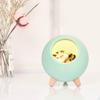 Xcello Night Light, Cute Cat Night Light, Energy-Saving Soft Night Light with Auto Off Function(5.90-Green) view 3
