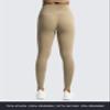 Aoxjox High Waisted Workout Leggings for Women Trinity Yoga Pants 26.5" (Taupe, X-Small) view 4