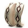 CRAFTMEMORE 1.5 Inches Bohemian Style Cotton Poly Webbing Strap, Strong Webbing for Arts, Crafts, Bag Strap (50 Yards, Style 04) view 3