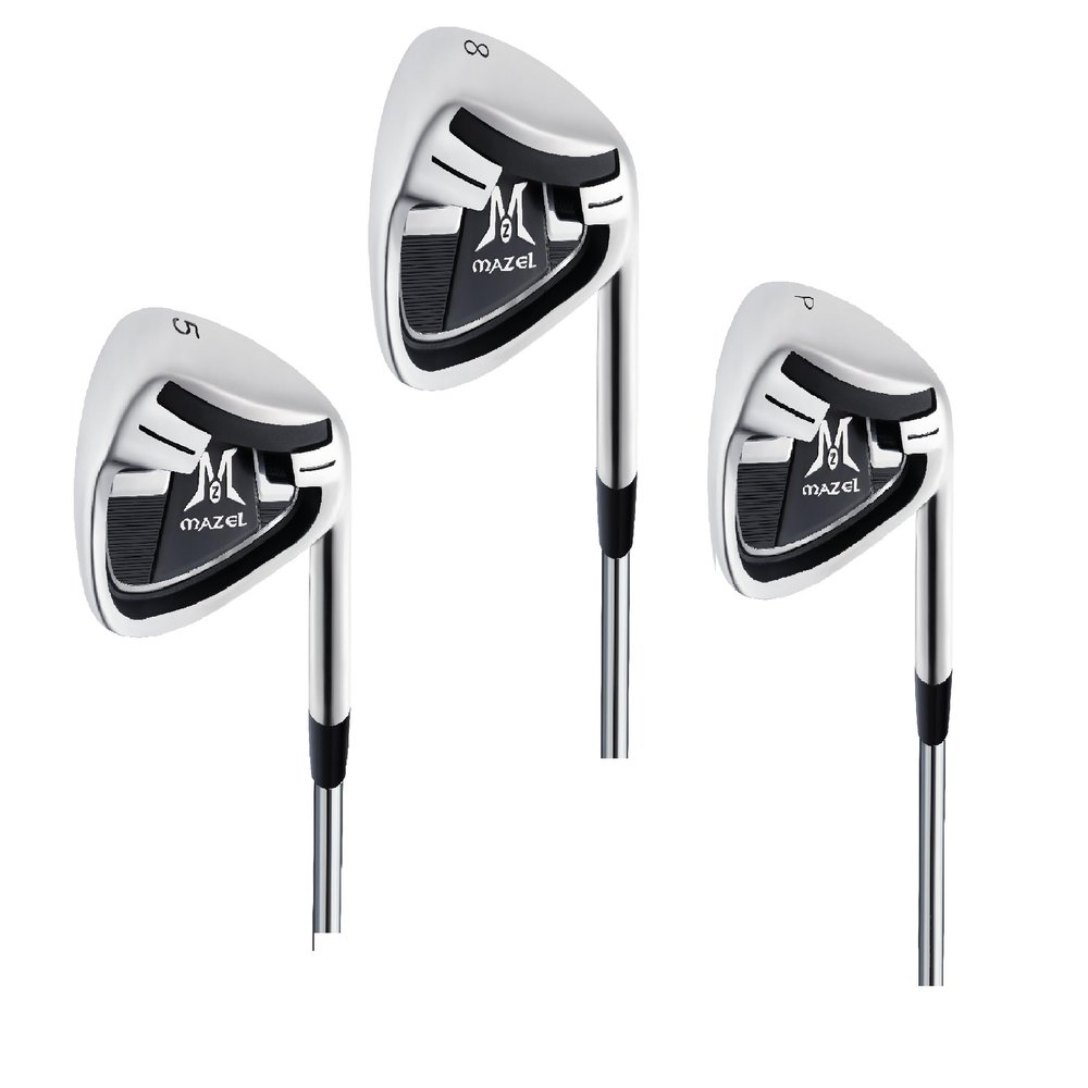MAZEL Golf Individual Iron (5,PW,8),Bundle of 3.