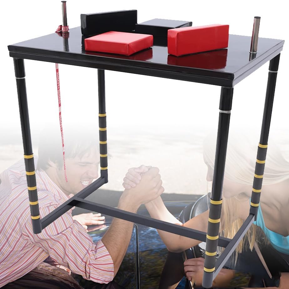 GBHJJ Professional Arm Wrestling Battle Table, Standard Duo Training, Arm Strength Training Equipment for Home Gym Office Club, for Home Gym Office Club