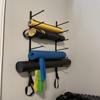CIRCIR Yoga Mat Rack Wall Mount, Black 6 Tier Foam Roller Storage Stand for Yoga Studio/Garage, Indoor Metal Yoga Mat Holder (Color : Black) view 3
