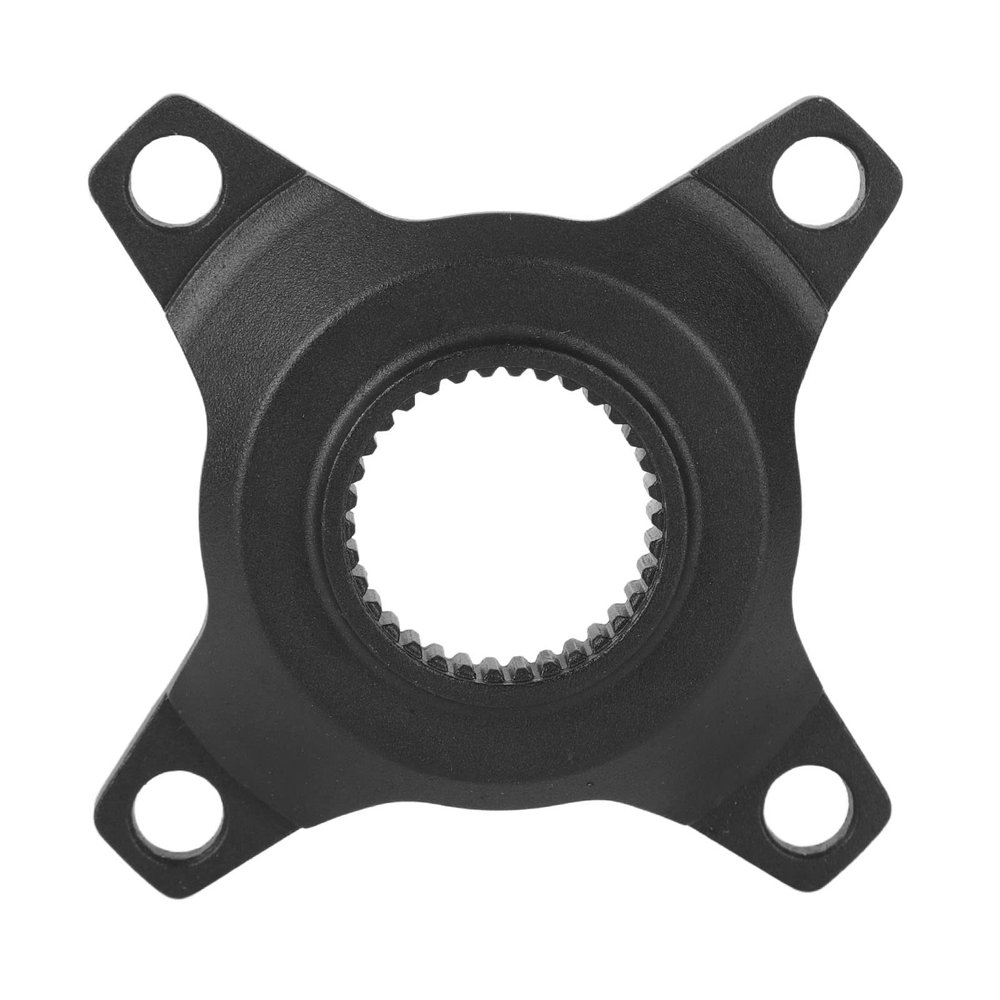 PerGar Motor Bike Gear Adapter, Motor Spider Chain Ring Adapter 4 Jaw Base Mid Drive Chainring Spider Support for Bafang M500 G520 M600 G521 M510