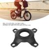 PerGar Motor Bike Gear Adapter, Motor Spider Chain Ring Adapter 4 Jaw Base Mid Drive Chainring Spider Support for Bafang M500 G520 M600 G521 M510 view 4