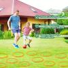 Deekin 40 Pcs Agility Rings Speed and Agility Training Rings Exercise Speed Circle Jumping Hoops for Training Toss Equipment, 15 (Orange) view 3
