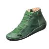 Ctreela Arch Supports Shoes Outdoor Hiking Lace up Ankle Boots Comfort Flat Heel Walking Booties Orthopedic Shoes for Women view 3