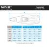 SEAC F 100 PRO, Ultra Light Underwater Full Foot fin, for Diving and Snorkeling view 3