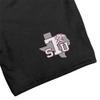 Campus Lab Texas Southern University Mens Sweat Shorts Primary Logo, Black, Small view 2