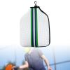 Aosekaa Neoprene Paddle Cover, Racket Sleeve, Premium with Metal Buckle Pickleball Head Cover with Storage Pocket, White view 2