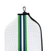 Aosekaa Neoprene Paddle Cover, Racket Sleeve, Premium with Metal Buckle Pickleball Head Cover with Storage Pocket, White view 3