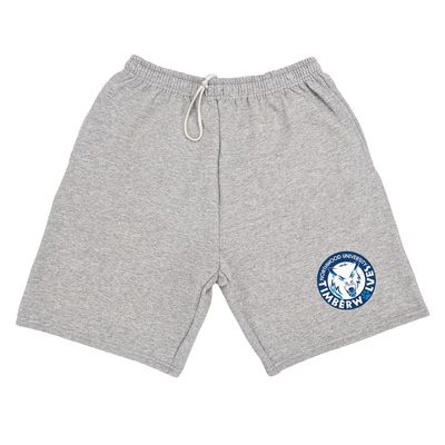Campus Lab Northwood University Mens Sweat Shorts, Primary Logo, Athletic Heather, Small